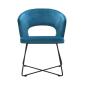 Preview: Moderner Armstuhl RENÉ Cross front - artigo.at